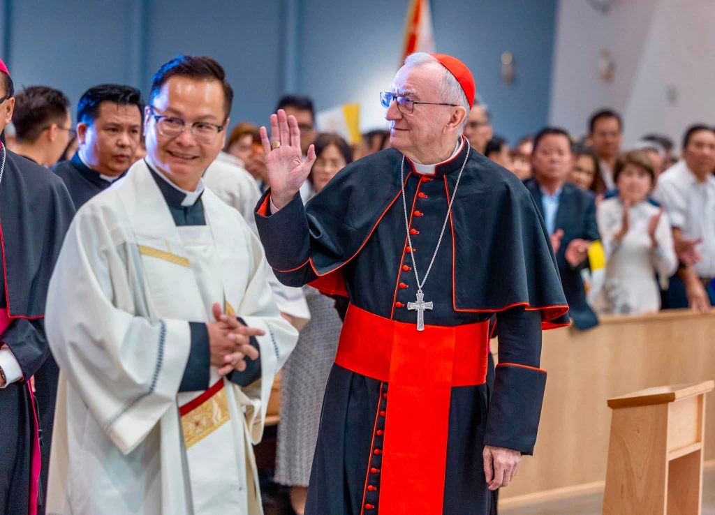 Đức Hồng Y Pietro Parolin thăm Giáo phận San Jose và cử hành Thánh Lễ tại Nhà thờ Đức Mẹ Lavang