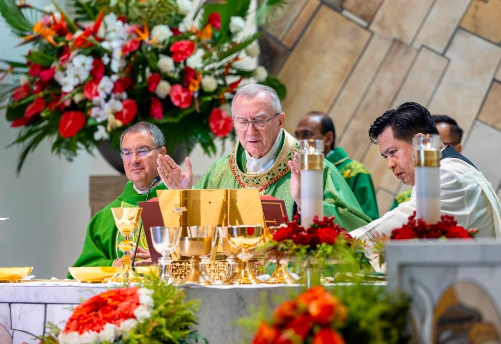 Đức Hồng Y Pietro Parolin thăm Giáo phận San Jose và cử hành Thánh Lễ tại Nhà thờ Đức Mẹ Lavang
