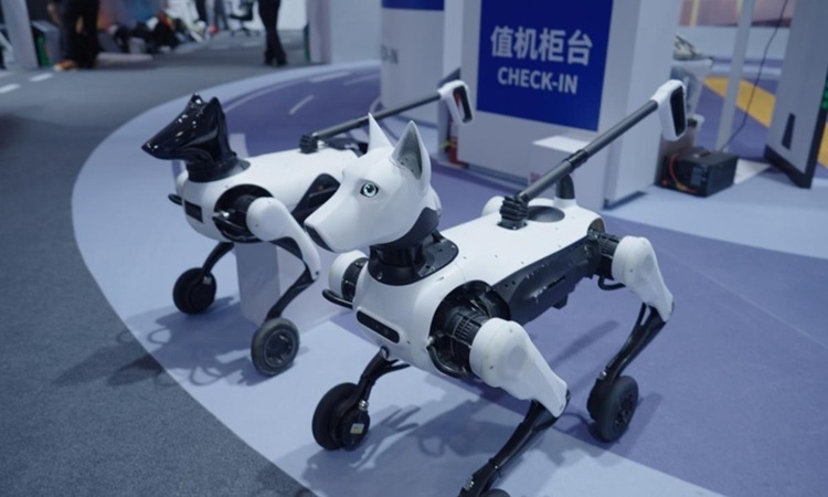 Công ty Trung Quốc giới thiệu robot chó dẫn đường tiên tiến nhất Công ty Trung Quốc giới thiệu robot chó dẫn đường tiên tiến nhất