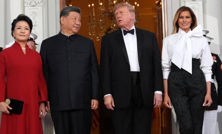Trump chào đón Tập Cận Bình dự tiệc nhà nước tại Nhà Trắng: Cuộc Gặp Gỡ Lịch Sử Giữa Hai Nhà Lãnh Đạo Trump chào đón Tập Cận Bình dự tiệc nhà nước tại Nhà Trắng: Cuộc Gặp Gỡ Lịch Sử Giữa Hai Nhà Lãnh Đạo