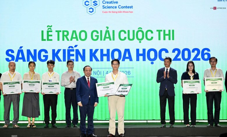 15 Dự Án Xuất Sắc Đoạt Giải Sáng Kiến Khoa Học 2026 15 Dự Án Xuất Sắc Đoạt Giải Sáng Kiến Khoa Học 2026