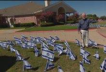 Hàng trăm cờ Israel bị phá hoại trước nhà thờ ở McKinney, Texas, trước lễ kỷ niệm ngày 7 tháng 10