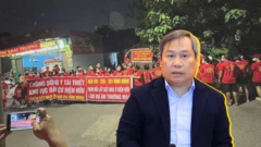 Vĩnh Hưng Bùng Nổ: Bí Ẩn Đằng Sau Cuộc Biểu Tình Áo Đỏ Của Người Dân Vĩnh Hưng Bùng Nổ: Bí Ẩn Đằng Sau Cuộc Biểu Tình Áo Đỏ Của Người Dân